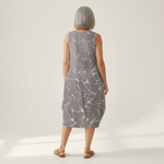 Jeanne - robe fluide et confortable pour femme, silhouette légère et aérée