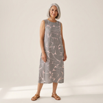 Jeanne - robe fluide et confortable pour femme, coupe ample et décontractée