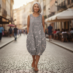 Jeanne - robe fluide et confortable pour femme, tenue confortable au quotidien