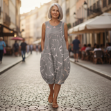 Jeanne - robe fluide et confortable pour femme, tenue confortable au quotidien