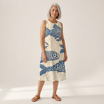 Justine - robe fluide et confortable pour femme, coupe ample et décontractée