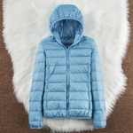 Fleur - Veste mi-saison bleu clair