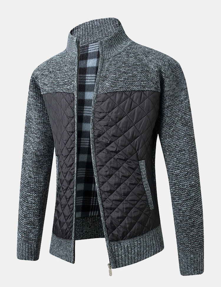 Asaro Veste Homme Classique – Motif Carreaux, Coupe Slim & Col Structuré