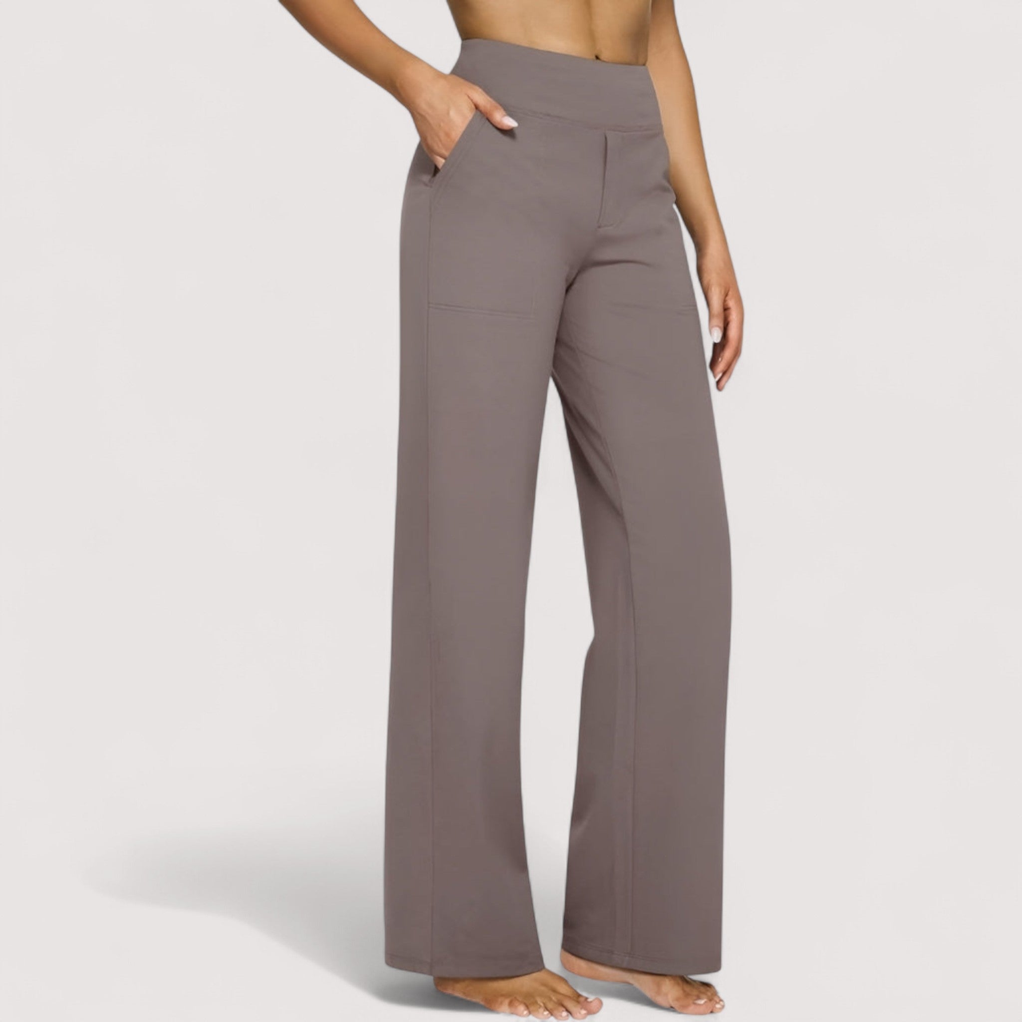 Elodie | Pantalon élégant en jersey doux