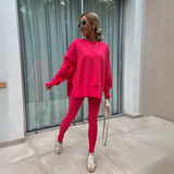 Celeste™ | Ensemble Casual Sweatshirt et Pantalon Manches Longues