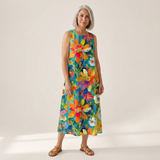 Sandra - robe fluide et confortable pour femme, coupe ample et décontractée
