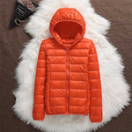 Sabine - Veste mi-saison orange