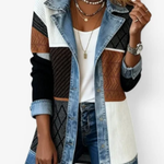 Gwenaëlle - Veste structurée bicolore