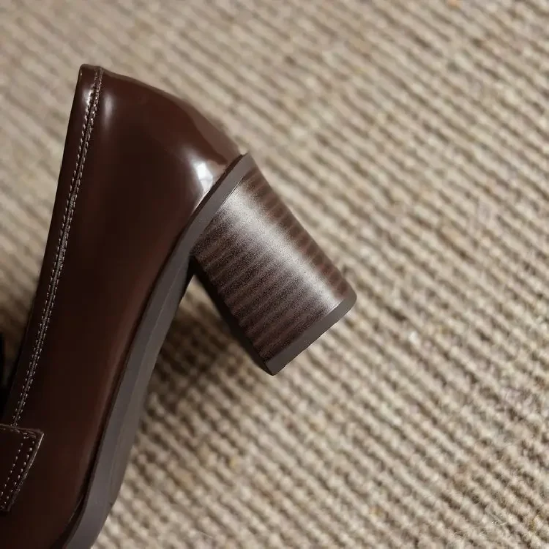 Dorothy : mocassins à talons | AMORA MODE