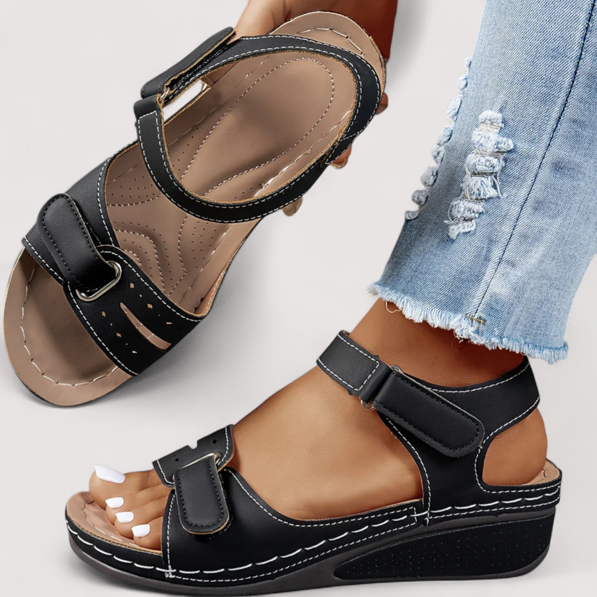 Lea™ | Sandale orthopédique moderne