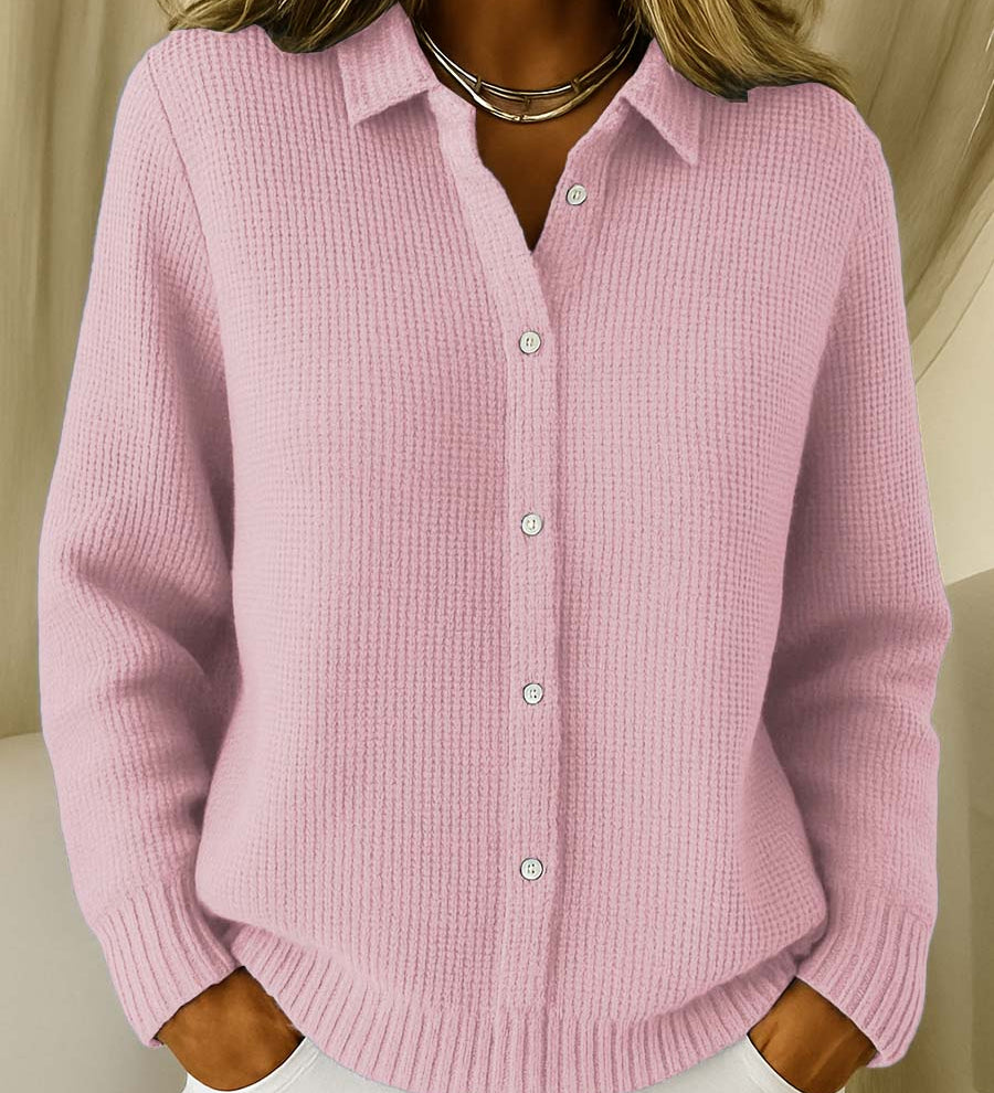 Maeve™ | Cardigan Classique Boutonné en Maille