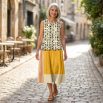 Leah - robe fluide et confortable pour femme, tenue confortable au quotidien