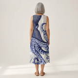 Lucienne - robe fluide et confortable pour femme, silhouette légère et aérée