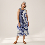 Lucienne - robe fluide et confortable pour femme, coupe ample et décontractée