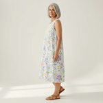 Maëlle - robe fluide et confortable pour femme, portée en tenue d’été