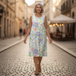 Maëlle - robe fluide et confortable pour femme, tenue confortable au quotidien