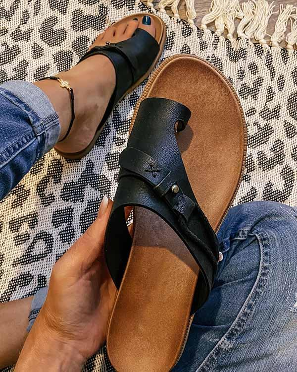 Sandales Slide Femme Lyca – Mules en Cuir Végan avec Semelle Confort & Design Minimaliste