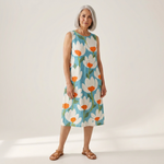 Mariette - robe fluide et confortable pour femme, coupe ample et décontractée