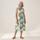 Mariette - robe fluide et confortable pour femme, coupe ample et décontractée