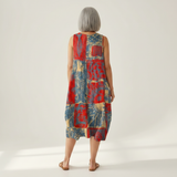 Martine - robe fluide et confortable pour femme, silhouette légère et aérée