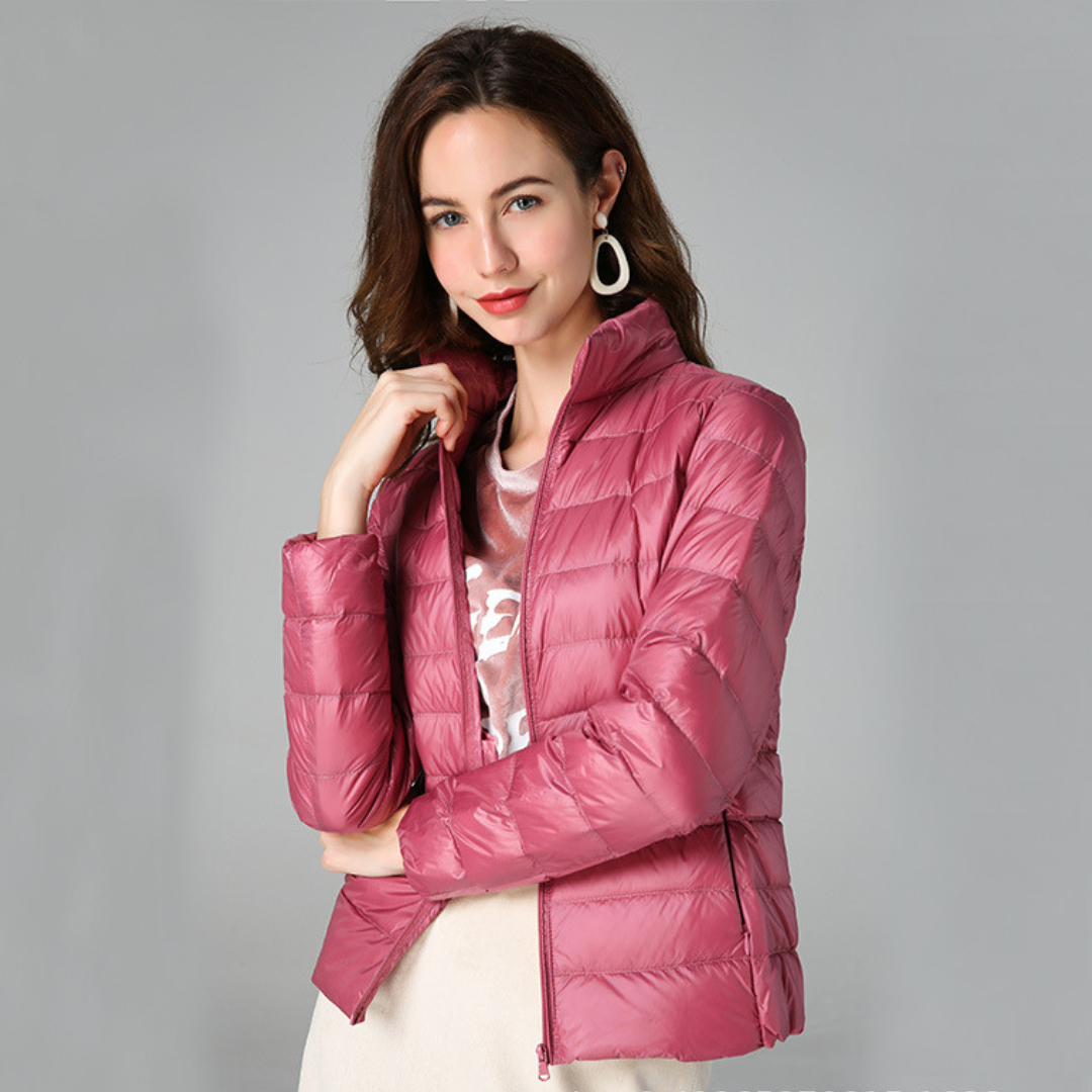 Aurora Veste Femme – Veste Imperméable Ultra-Légère & Polyvalente pour Mi-Saison