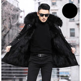 Hans Manteau d’Hiver homme Lunero Eindhoven – Manteau en Laine Élégant et Chaud