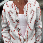 Lunara - cardigan en maille vintage pour femme | AMORA MODE