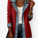 Gwenaëlle - Veste structurée bicolore