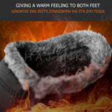 Nhovi Snowy Slips Homme Lunero Eindhoven – Chaussures d’Hiver Imperméables et Chaudes à Enfiler