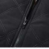 Dane Veste Matelassée pour Homme – Doublure douce avec fermeture zippée et poches pratiques