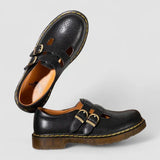 Cecilia - chaussures orthopédiques Mary Jane, détail de la finition
