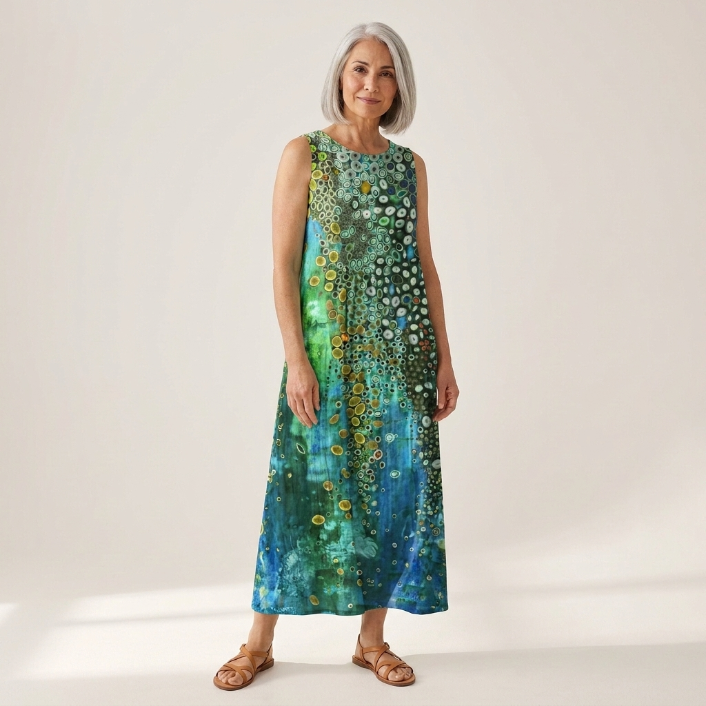 Ariane - robe fluide et confortable pour femme, tenue confortable au quotidien