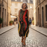 Mireille - robe fluide et confortable pour femme, tenue confortable au quotidien