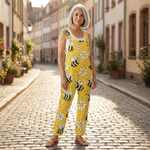 Émilie - salopette imprimée pour femme, du S au 5XL