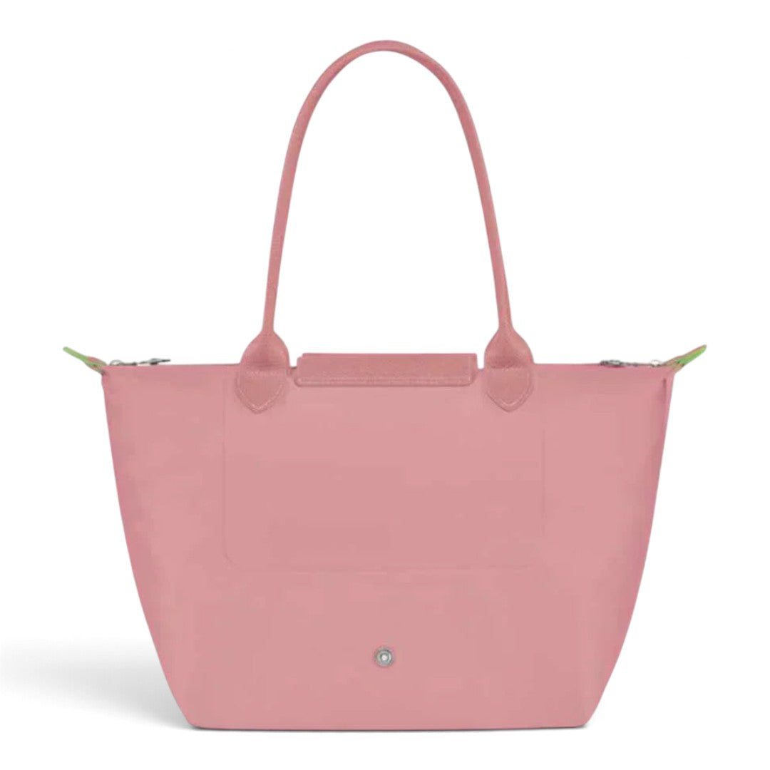 Olympe - Grand cabas pliable en vieux rose - détail du tissu