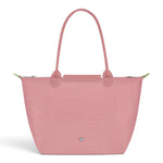 Olympe - Grand cabas pliable en vieux rose - détail du tissu