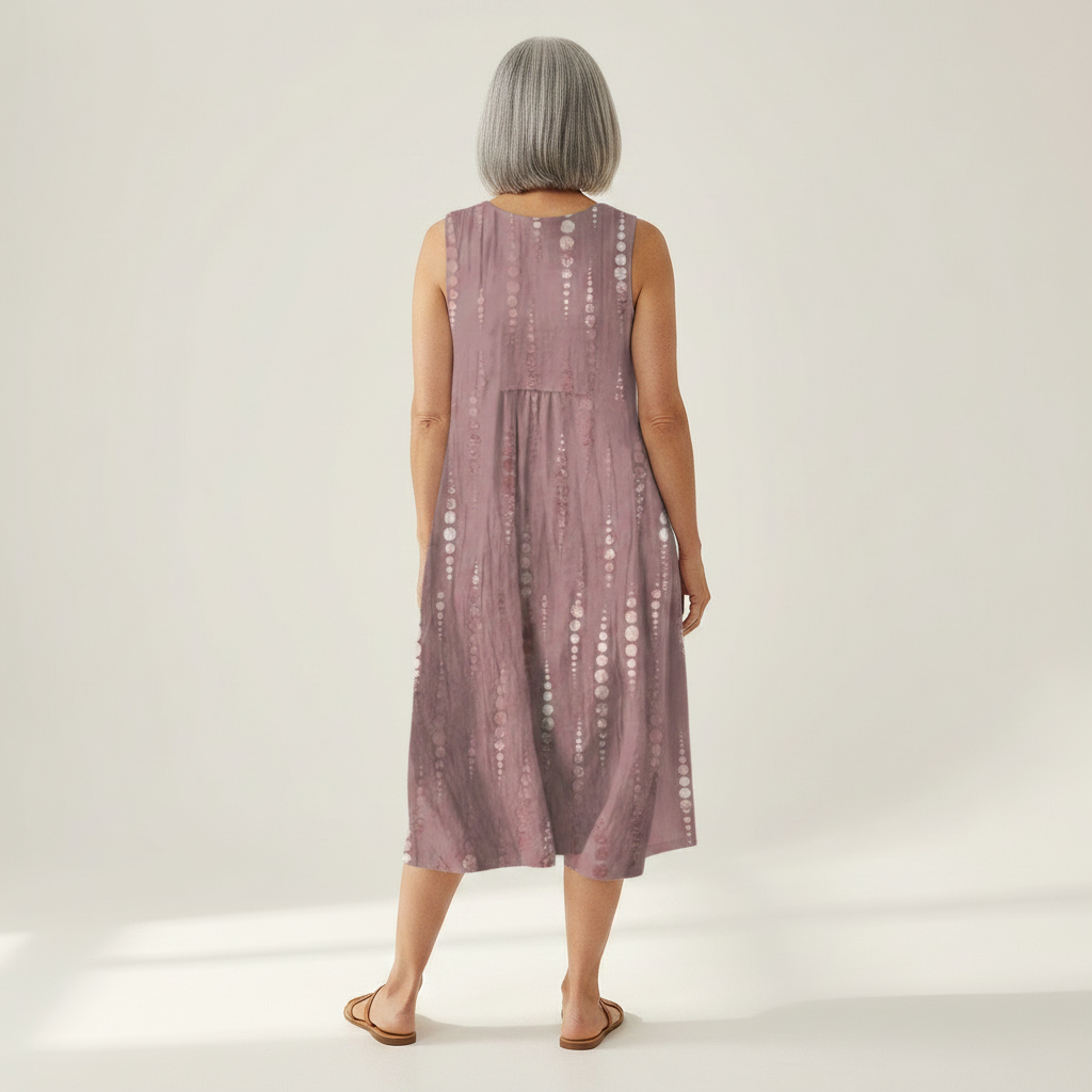 Monique - robe fluide et confortable pour femme, silhouette légère et aérée
