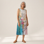 Myriam - robe fluide et confortable pour femme, coupe ample et décontractée