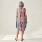 Nadège - robe fluide et confortable pour femme, silhouette légère et aérée