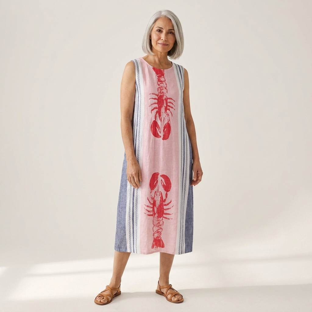 Nadège - robe fluide et confortable pour femme, coupe ample et décontractée