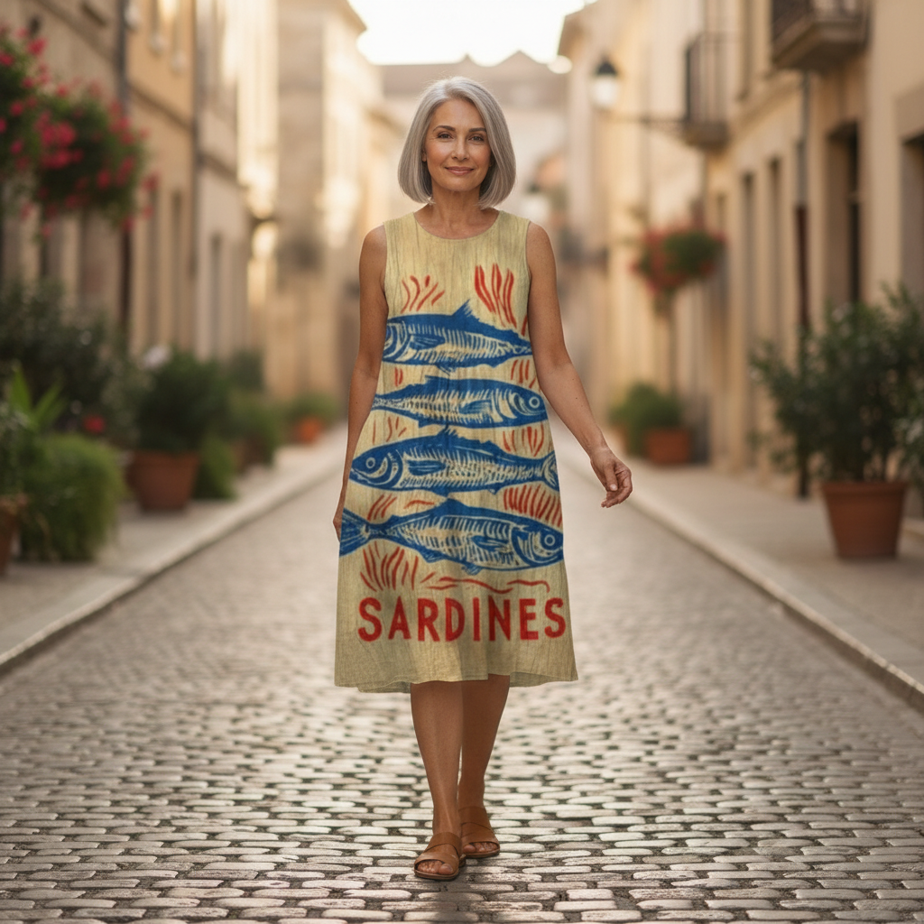 Nicole - robe fluide et confortable pour femme, tenue confortable au quotidien