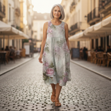 Paulette - robe fluide et confortable pour femme, tenue confortable au quotidien