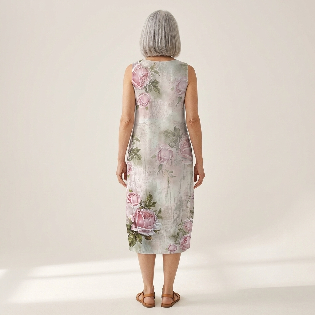Paulette - robe fluide et confortable pour femme, silhouette légère et aérée