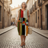 Raphaëlle - robe fluide et confortable pour femme, tenue confortable au quotidien