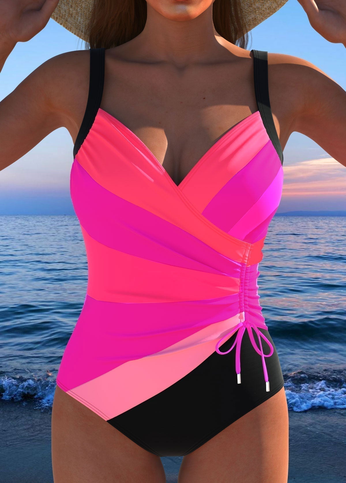 Éloria – Maillot de bain élégant à imprimé coloré - vue 5