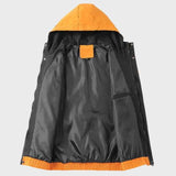 Heidee Veste Homme Déperlante Légère – Coupe Regular avec Capuche pour Automne & Hiver