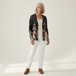 Elara | Cardigan vintage pour femme - vue de face