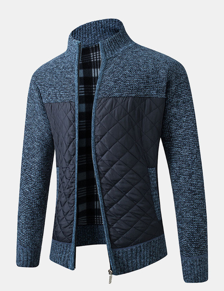 Asaro Veste Homme Classique – Motif Carreaux, Coupe Slim & Col Structuré