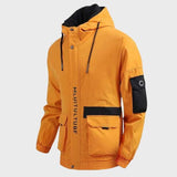 Heidee Veste Homme Déperlante Légère – Coupe Regular avec Capuche pour Automne & Hiver