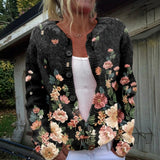 Elara | Cardigan vintage pour femme - AMORA MODE